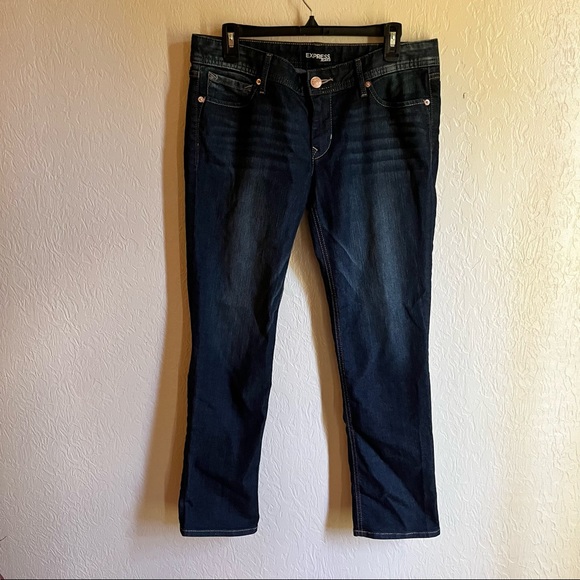 Express Stella low rise skinny womens size 10R jeans